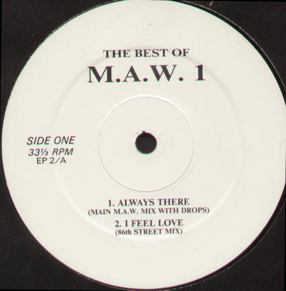 VARIOUS (INCOGNITO, DONNA SUMMER, MASTERS AT WORK, WILLIE NINJA) - The Best Of MAW Volume 1