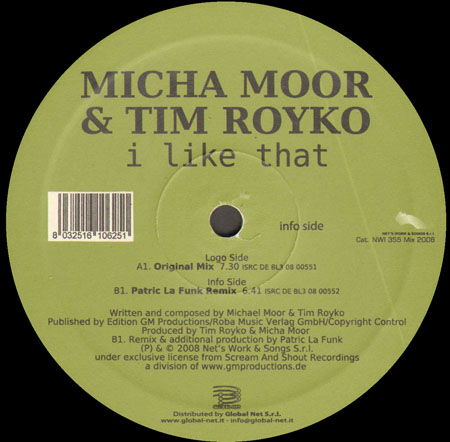 MICHA MOOR & TIM ROYKO - I Like That