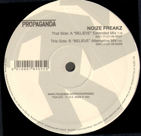NOIZE FREAKZ - Believe 