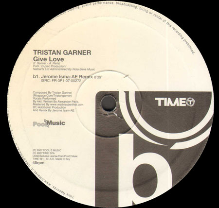 TRISTAN GARNER - Give Love