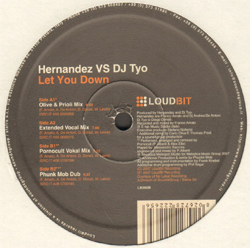 HERNANDEZ VS. DJ TYO - Let You Down