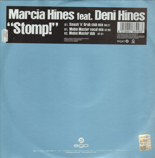 MARCIA HINES, FEAT. DENI HINES - Stomp !