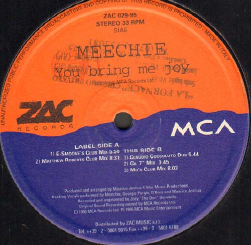 MEECHIE - You Bring Me Joy