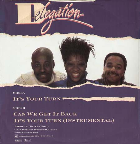 DELEGATION - It's Your Turn / Can We Get It Back