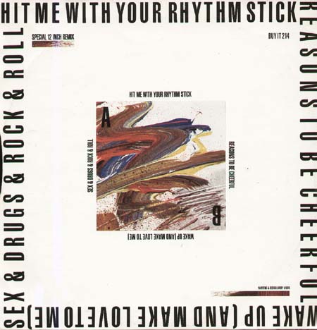 IAN DURY & THE BLOCKHEADS - Hit Me With Your Rhythm Stick (Paul Hardcastle Rmxs)
