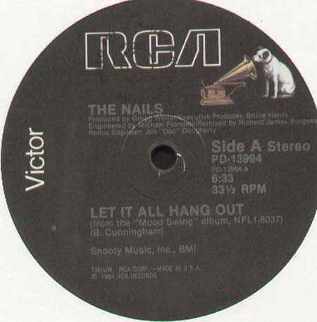THE NAILS - Let It All Hang Out