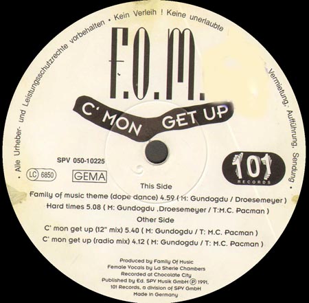 F.O.M. - C'mon Get Up