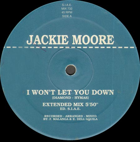 JACKIE MOORE - I Won't Let You Down