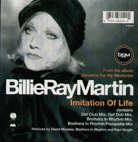 BILLIE RAY MARTIN - Imitation Of Life (David Morales, Brothers In Rhythm rmxs)