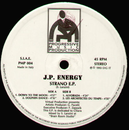 J.P. ENERGY - Strano EP