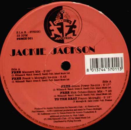 JACKIE JACKSON - Free