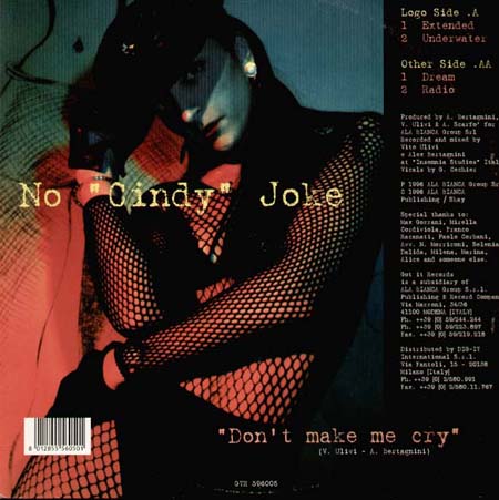 NO CINDY JOKE - Don't Make Me Cry