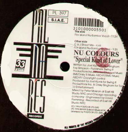 NU COLOURS - Special Kind Of Lover (Fire Island Rmx)