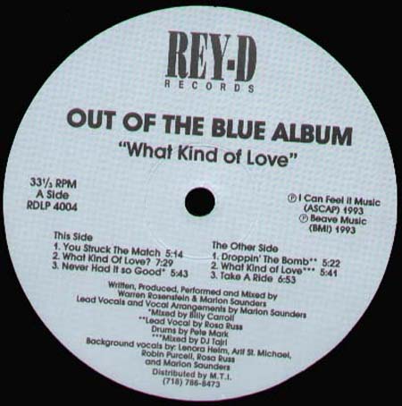 OUT OF THE BLUE - What Kind Of Love