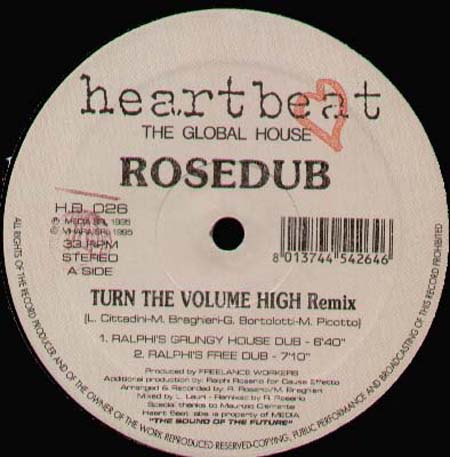 ROSEDUB - Turn The Volume High (Remix)
