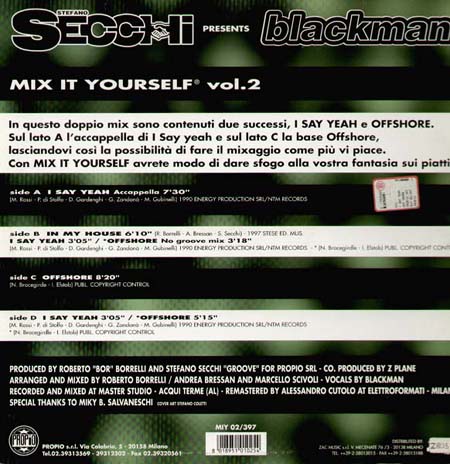 STEFANO SECCHI - Mix It Yourself Vol. 2