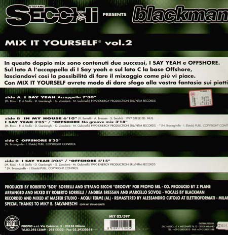 STEFANO SECCHI - Mix It Yourself Vol. 2