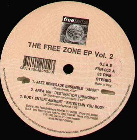 VARIOUS - The Free Zone EP