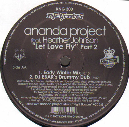 ANANDA PROJECT - Let Love Fly - Part 2, Feat. Heather Johnson