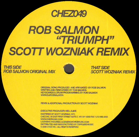 ROB SALMON - Triumph (Original, Scott Wozniak Rmx)  
