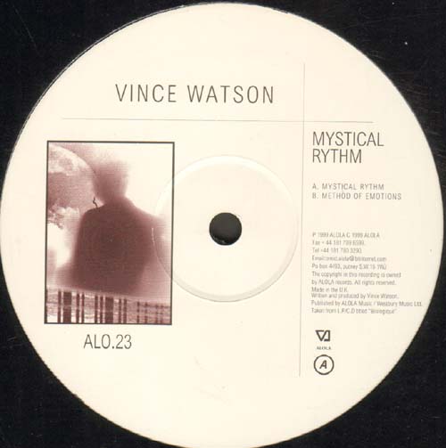 VINCE WATSON - Mystical Rythm EP