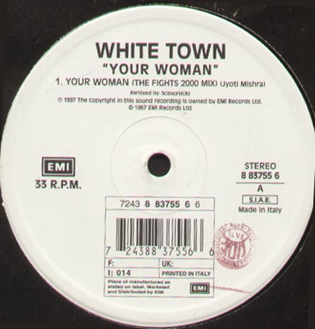 WHITE TOWN - Your Woman