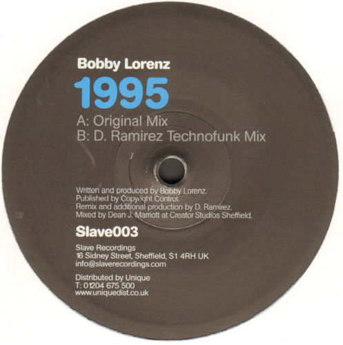 BOBBY LORENZ - 1995