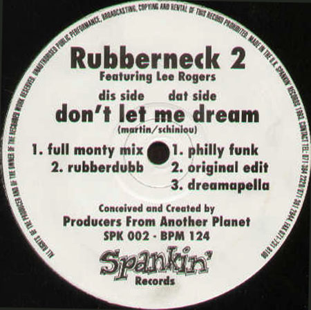 RUBBERNECK - Don't Let Me Dream, Feat. Lee Rogers