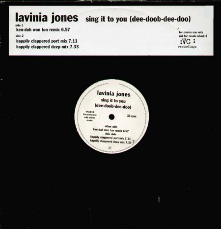 LAVINIA JONES - Sing It To You (Dee-Doob-Dee-Doo)  