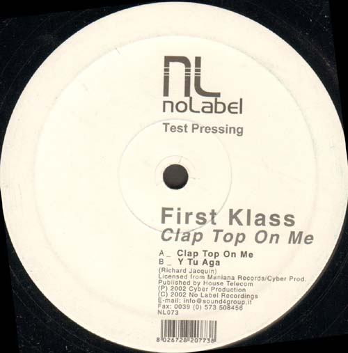 FIRST KLASS - Clap Top On Me