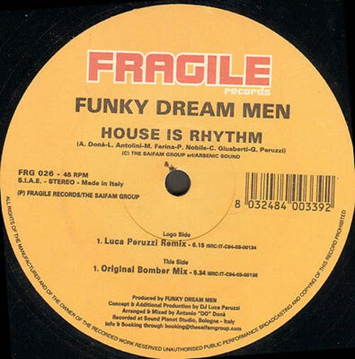 FUNKY DREAM MEN - House Is Rhythm