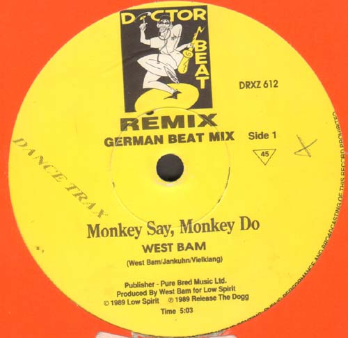 WESTBAM - Monkey Say, Monkey Do (Remix)