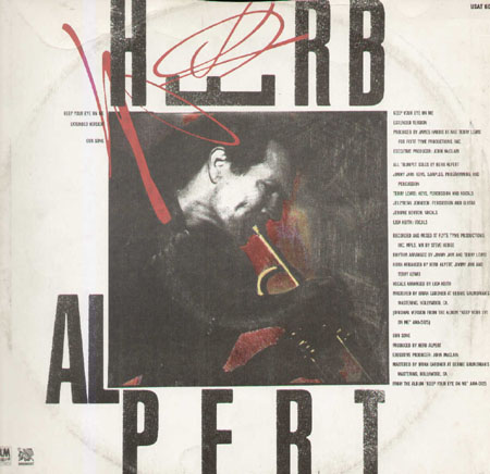 HERB ALPERT - Keep Your Eye On Me