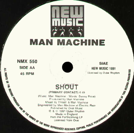 MAN MACHINE - Animal / Shout