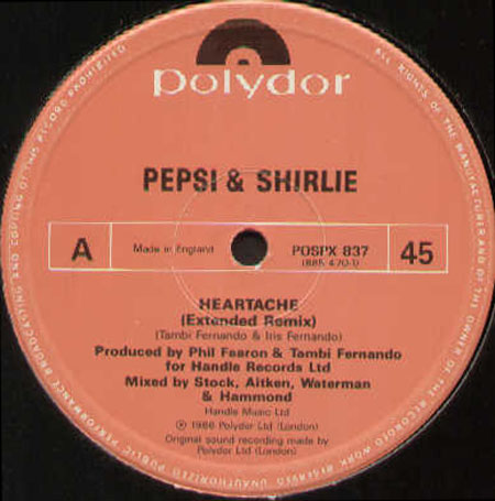 PEPSI & SHIRLIE - Heartache