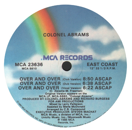 COLONEL ABRAMS - Over And Over