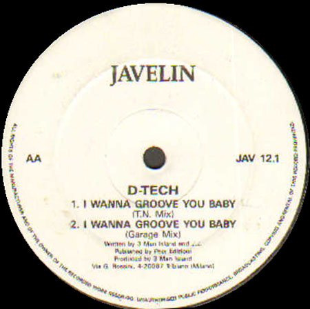 D-TECH - I Wanna Groove You Baby