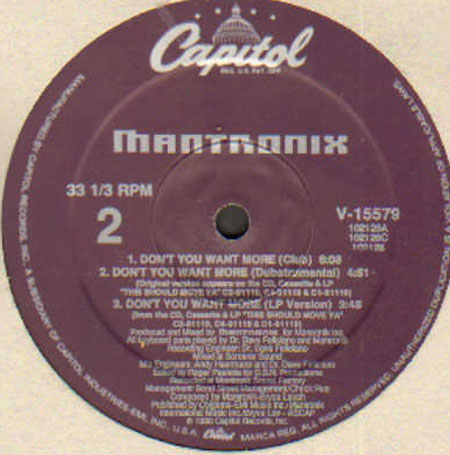 MANTRONIX - Take Your Time