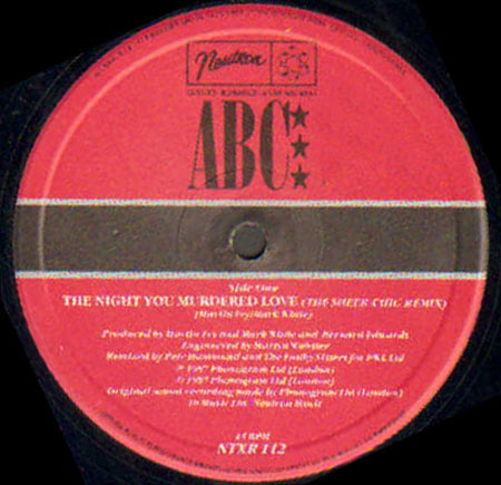 ABC - The Night You Murdered Love (The Sheer-Chic Remix)