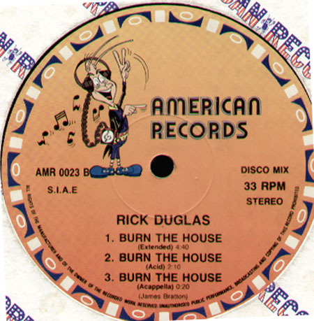 RICK DUGLAS - People Of All Nations / Burn The House 