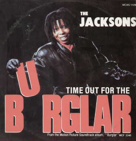 THE JACKSONS / THE DISTANCE - Time Out For The Burglar / News At 11