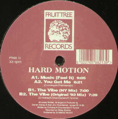 HARD MOTION - Music (Feel It) EP