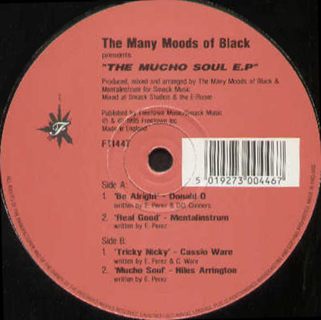 THE MANY MOODS OF BLACK - The Mucho Soul EP