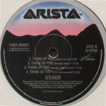 USHER - Think Of You