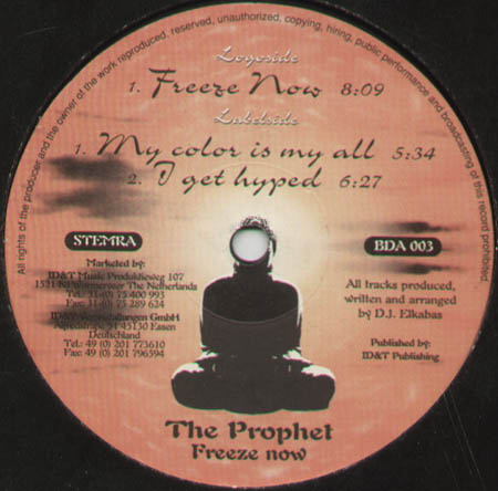 THE PROPHET - Freeze Now