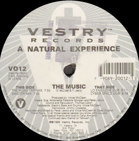 A NATURAL EXPERIENCE - The Music