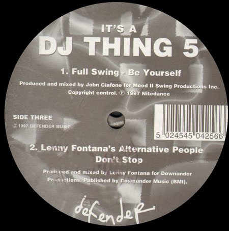 VARIOUS - It's A DJ Thing 5