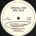VARIOUS (MULTITIMBRAL / ERETIKA / HI-BASIC / SALVO DJ) - Special For Dee Jays 8 (No Limits / Sacrocosmo / Go / Face 303)