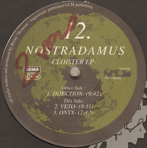 NOSTRADAMUS - Cloister EP