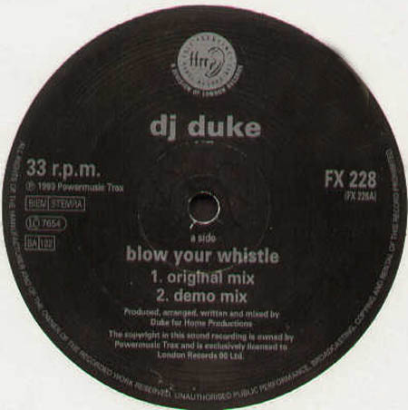 DJ DUKE - Blow Your Whistle